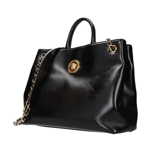 Versace Black Leather Handbag