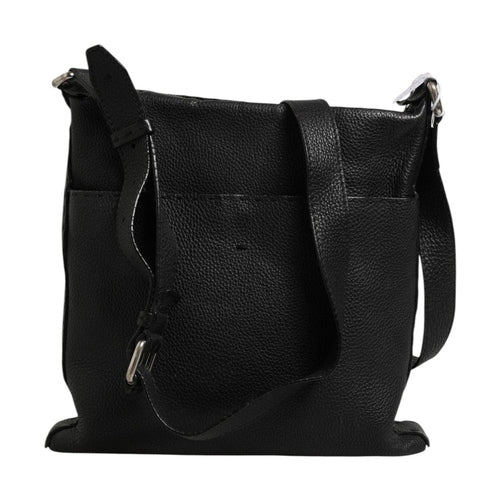 Fendi Selleria Leather Messenger Crossbody Bag