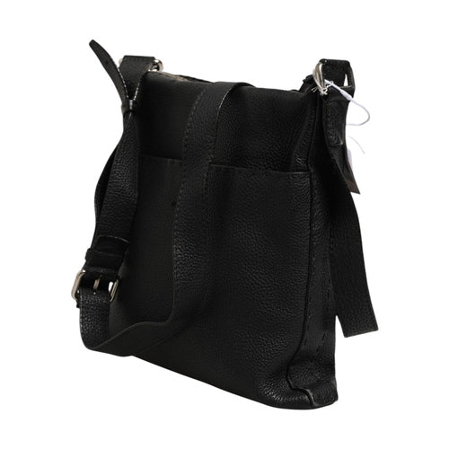 Fendi Selleria Leather Messenger Crossbody Bag