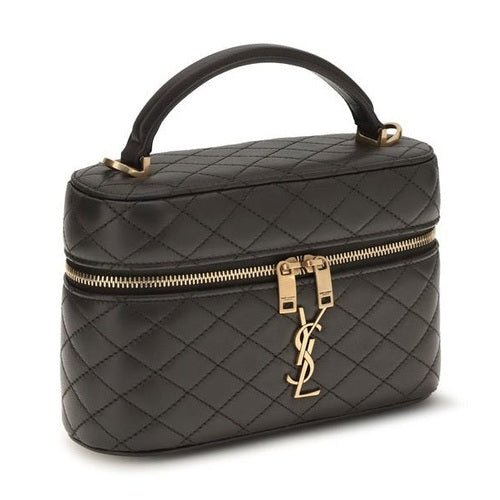 Saint Laurent Brown Calf Leather Bos Taurus Handbag