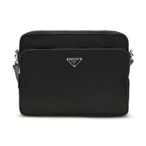 Prada Black Recycled Polyamide Shoulder Bag