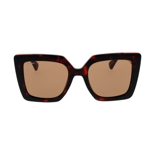 Max Mara Brown Plastic Sunglasses