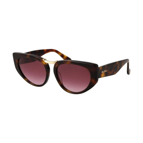 Max Mara Brown Acetate Sunglasses