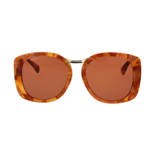 Max Mara Brown Acetate Sunglasses