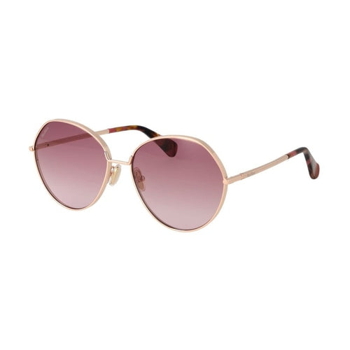 Max Mara Rose Gold Metal Sunglasses