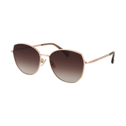 Max Mara Rose Gold Metal Sunglasses