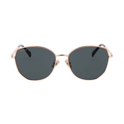 Max Mara Rose Gold Metal Sunglasses