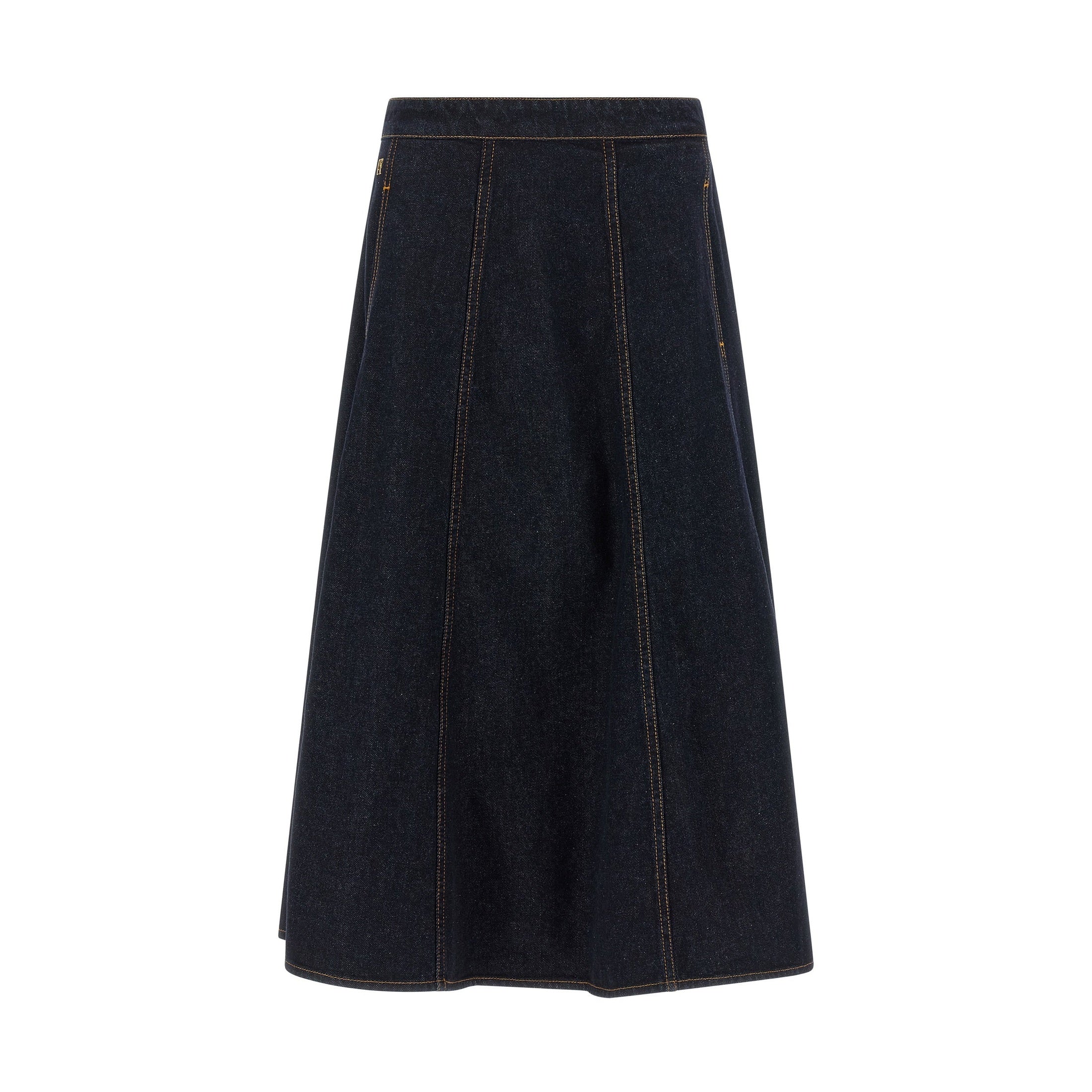 Alberta Ferretti Blue Cotton Mini Skirt – All Day Pretty