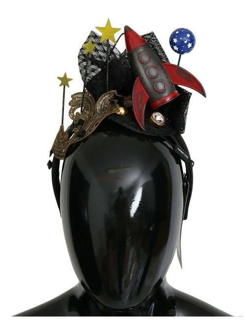 Dolce & Gabbana Rocket Crystal Stars Tiara Diadem Headband