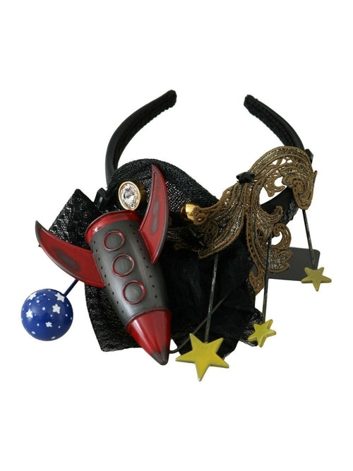 Dolce & Gabbana Rocket Crystal Stars Tiara Diadem Headband