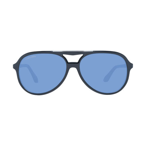 Longines Black Plastic Sunglasses