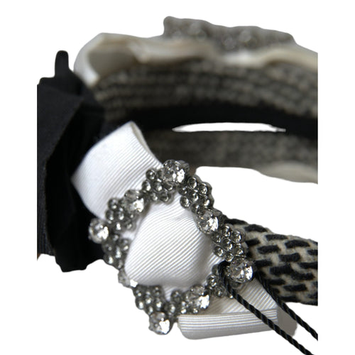 Dolce & Gabbana Multicolor Crystal Embellished Women Headband Diadem