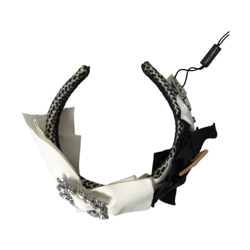 Dolce & Gabbana Multicolor Crystal Embellished Women Headband Diadem