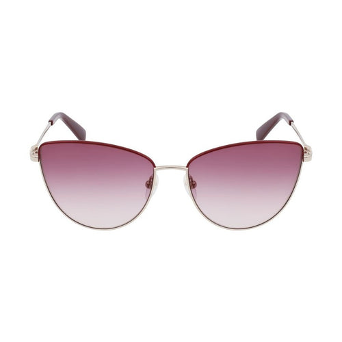 Longchamp Gold Metal Sunglasses