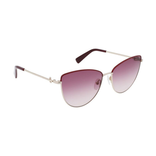 Longchamp Gold Metal Sunglasses