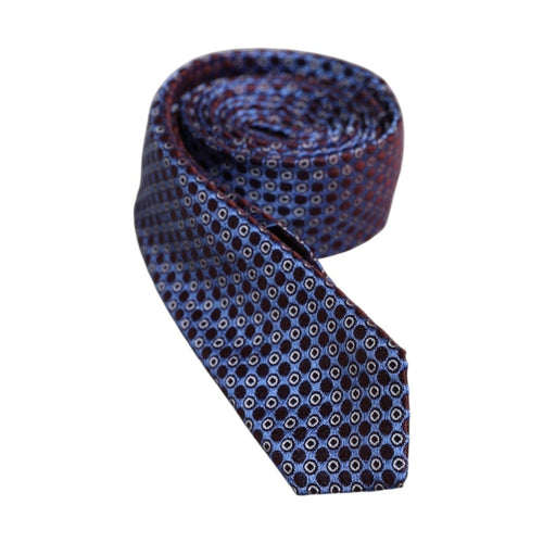 Dolce & Gabbana Multicolor Circles Silk Adjustable Necktie Tie