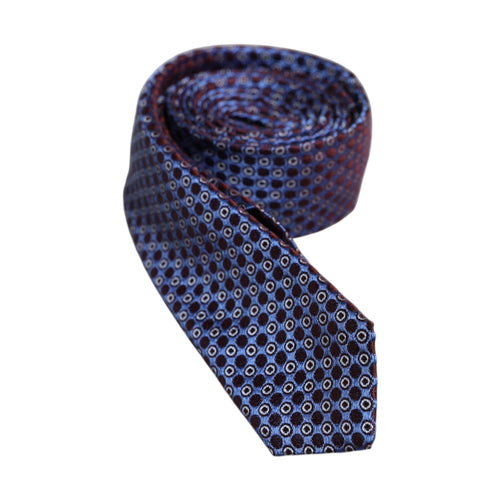 Dolce & Gabbana Multicolor Circles Silk Adjustable Necktie Tie