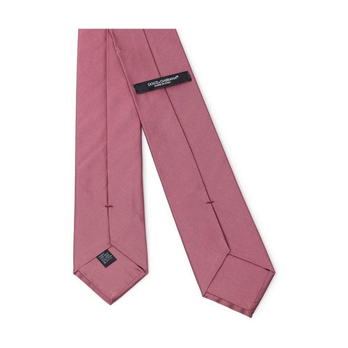 Dolce & Gabbana Purple Silk Tie