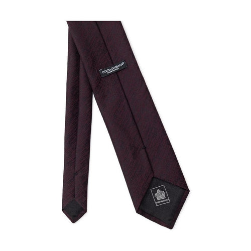Dolce & Gabbana Purple Wool Tie