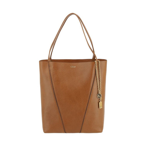Chloé Brown Calf Leather Bos Taurus Shoulder Bag