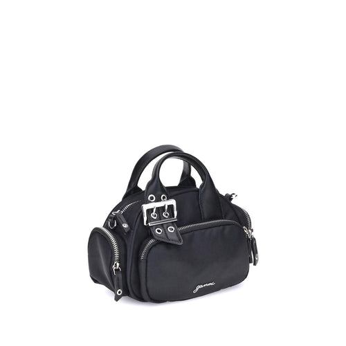 Ganni Black Nylon Shoulder Bag