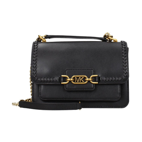 Michael Kors Black Leather Shoulder Bag