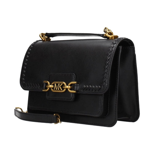 Michael Kors Black Leather Shoulder Bag