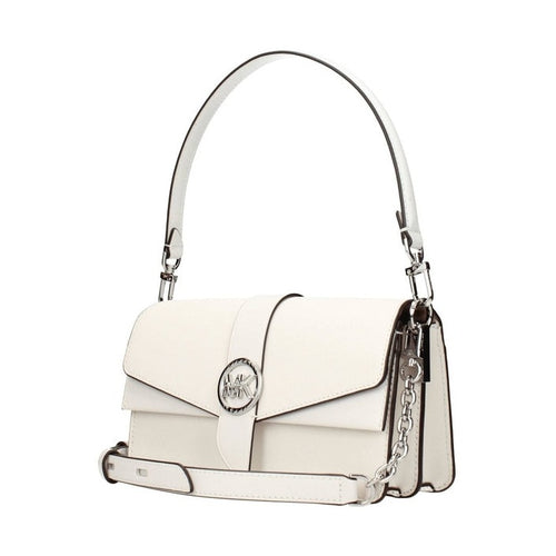 Michael Kors White Leather Handbag