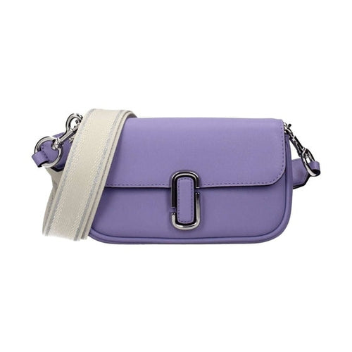 Marc Jacobs Purple Leather Crossbody Bag