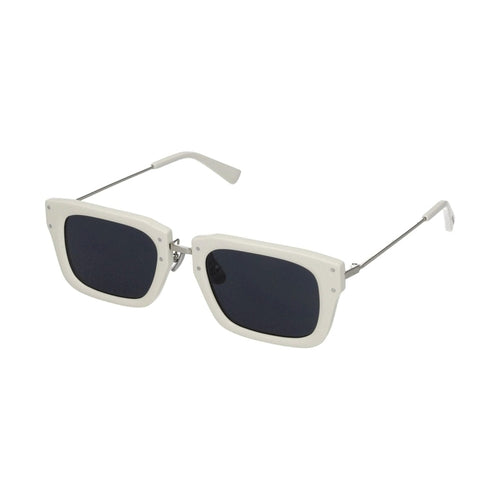Jacquemus White Acetate Sunglasses