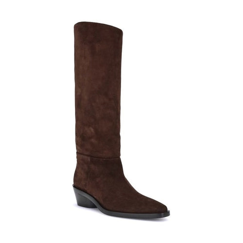 Proenza Schouler Brown Calf Leather Bos Taurus Ankle Boots