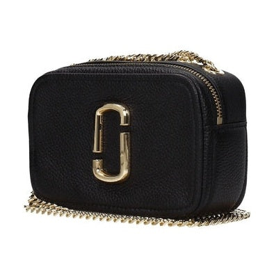 Marc Jacobs Black Leather Crossbody Bag