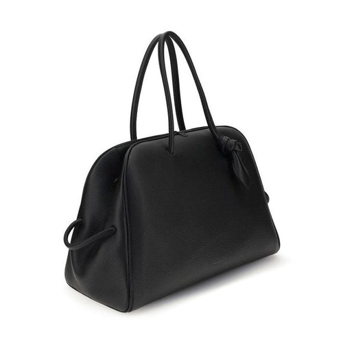 Jacquemus Black Calf Leather Bos Taurus Handbag