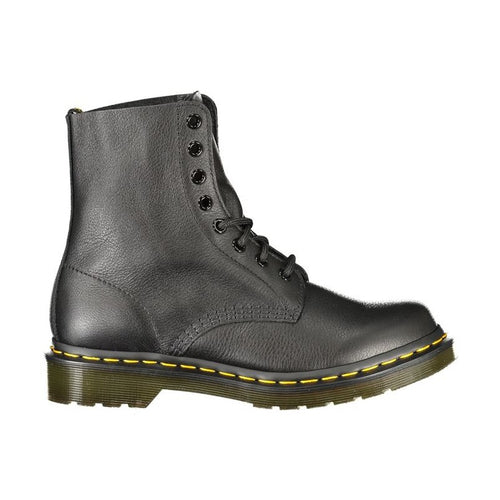 Dr. Martens Black Leather Unisex Boot