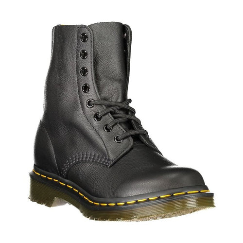 Dr. Martens Black Leather Unisex Boot