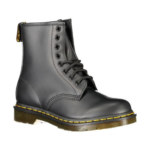 Dr. Martens Black Leather Unisex Ankle Boot