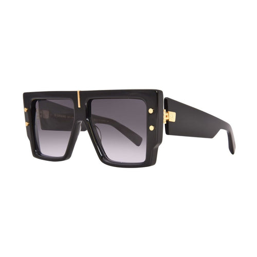 Balmain Black Acetate Sunglasses