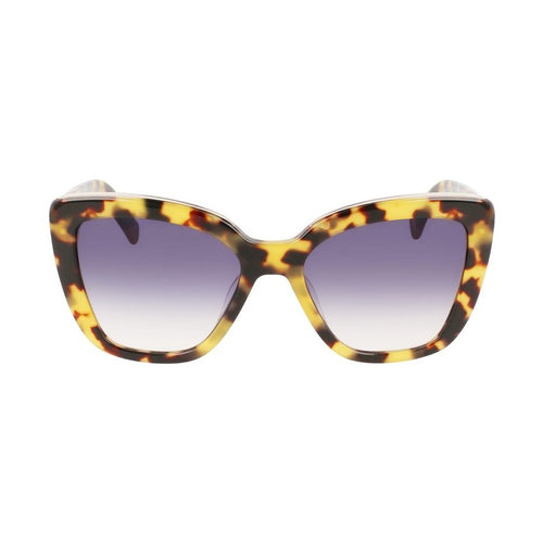 Longchamp Brown Acetate Sunglasses