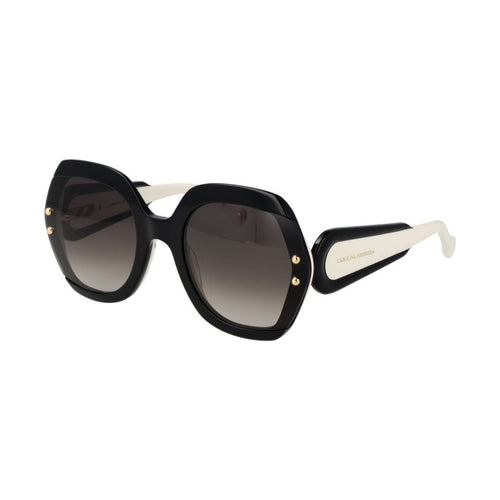 Carolina Herrera Black Acetate Sunglasses