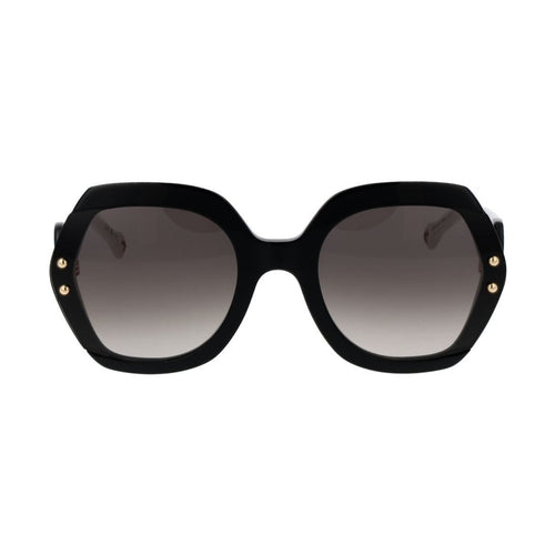Carolina Herrera Black Acetate Sunglasses