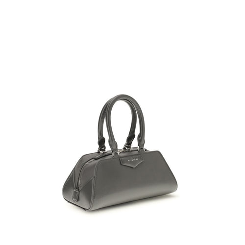 Givenchy Gray Calf Leather Bos Taurus Shoulder Bag