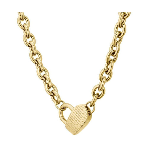 Hugo Boss Gold Stainless Steel Necklace