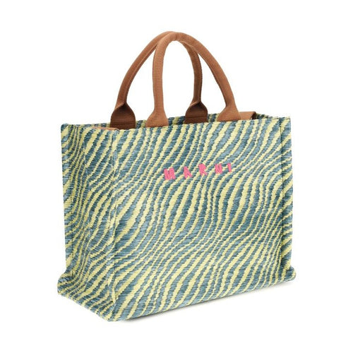 Marni Multicolor Fabric Shoulder Bag