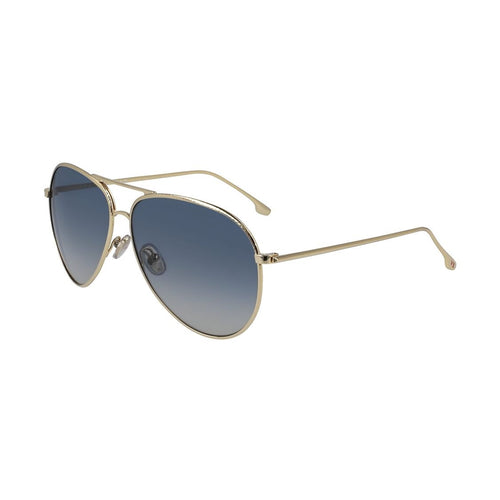 Victoria Beckham Gold Metal Sunglasses