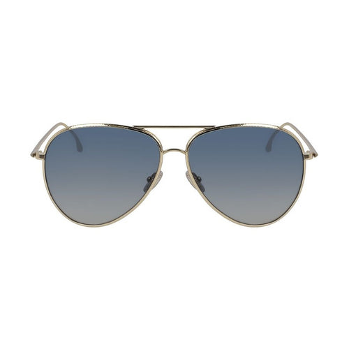 Victoria Beckham Gold Metal Sunglasses
