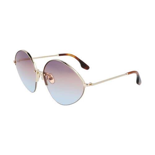 Victoria Beckham Gold Metal Sunglasses