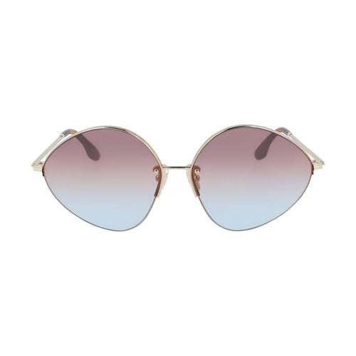 Victoria Beckham Gold Metal Sunglasses