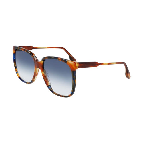 Victoria Beckham Brown Acetate Sunglasses