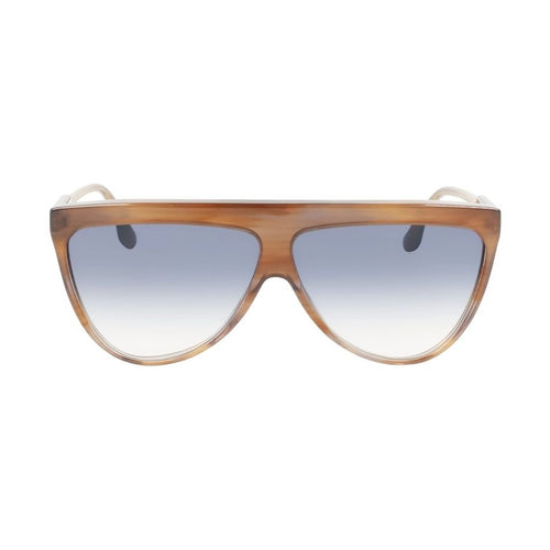 Victoria Beckham Brown Acetate Sunglasses