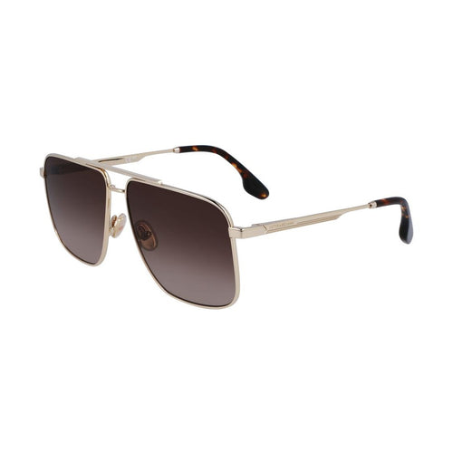 Victoria Beckham Gold Metal Sunglasses